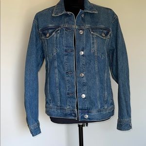 Everlane Cropped Denim Jacket - M